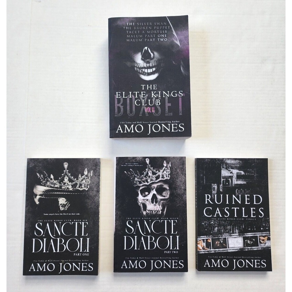Amo Jones The Elite Kings Club Complete Box Set Sancte Diaboli Ruined Castles